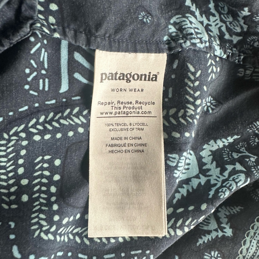Patagonia Lost Wildflower Dress Medium - Picture 5 of 7